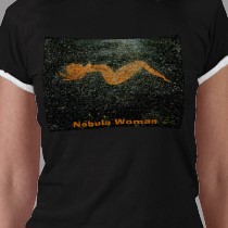 T-Shirt Nebula Woman, art by Solis