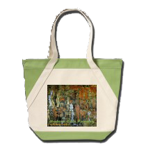 Modern Cave Painting Bag, art work by William Solis