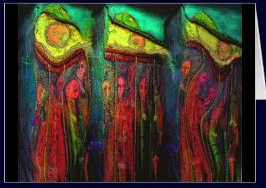 View cards from Everything IS, a visual and philosophical theory of everything by Sarah Curtiss. This one is called Multiple Realities.