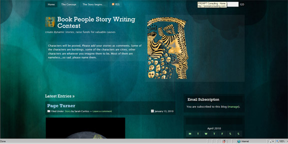 Book People Story Writing Contest Blog