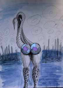 Bird with Butt