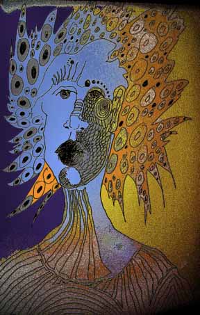 Pattern Lady Head